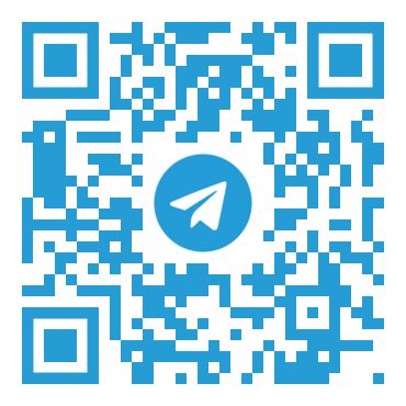 QR Code para acessar o canal da Cupoland no Telegram